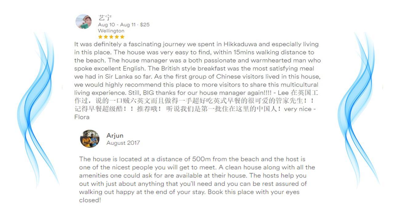 Wellington Villa Hikkaduwa Ngoại thất bức ảnh